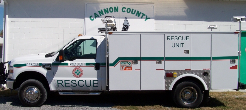 Cannon County's Newest Rescue Unit Truck